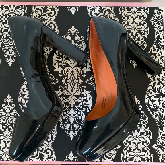 Via Spiga Shoes - Via Spiga Patent Leather Tasha Platform Pumps